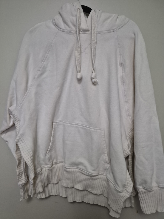 American Eagle Outfitters Tops - American Eagle Outfitters Cream Drawstring Hoodie